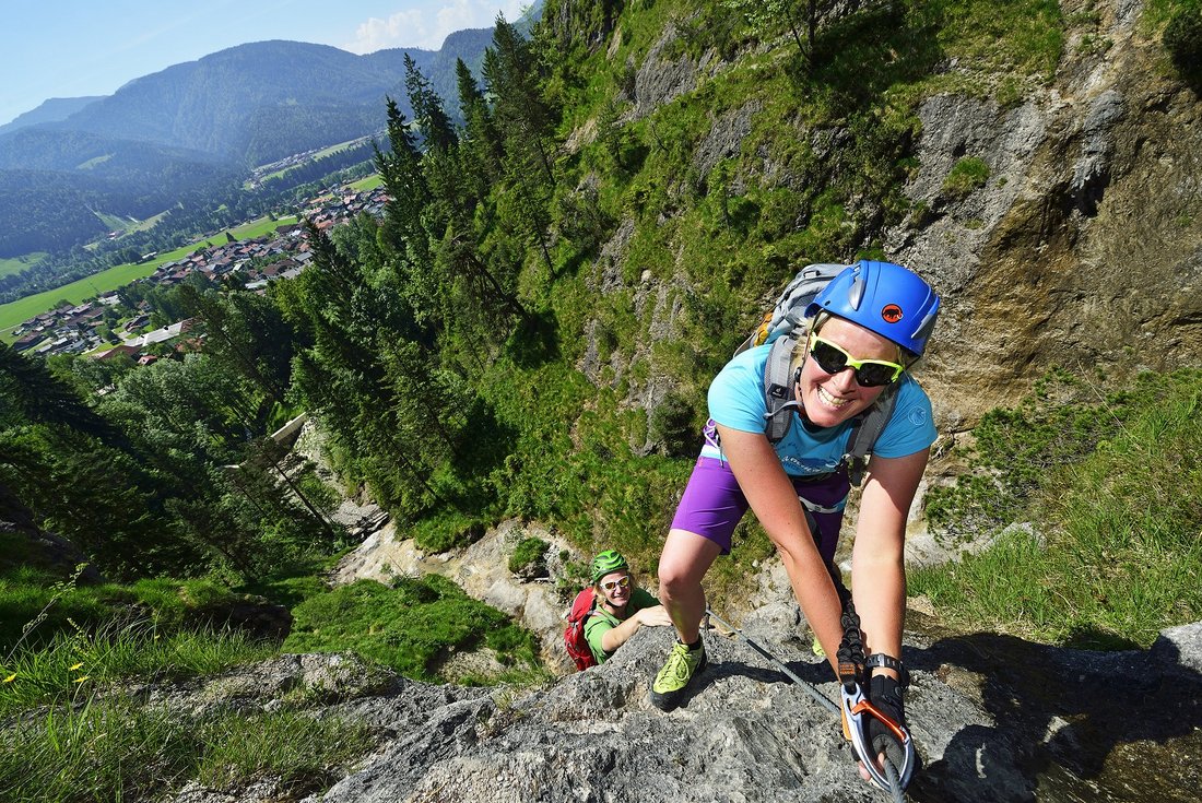 Am Hausbachfall Klettersteig