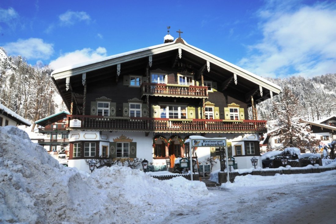 Der Lenzenhof im Winter