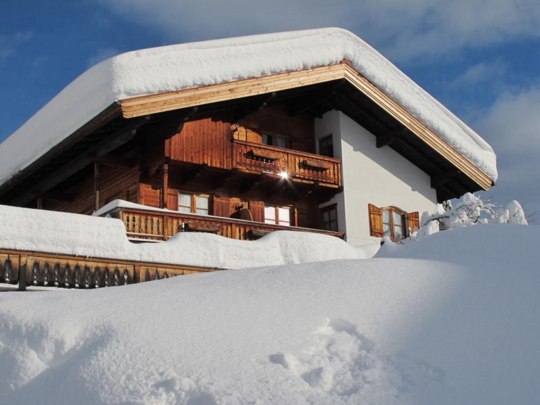Das Gästehaus Bergstüberl im Winter