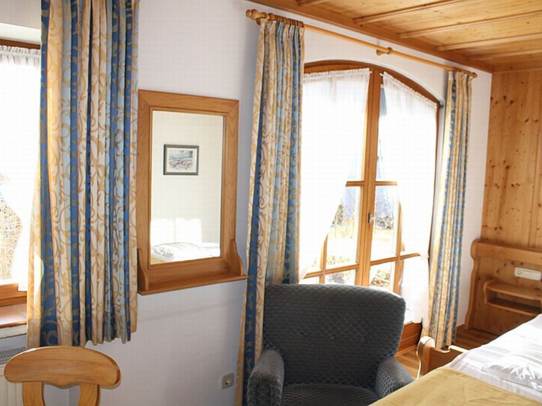 Schlafzimmer im Haus Alpenblick