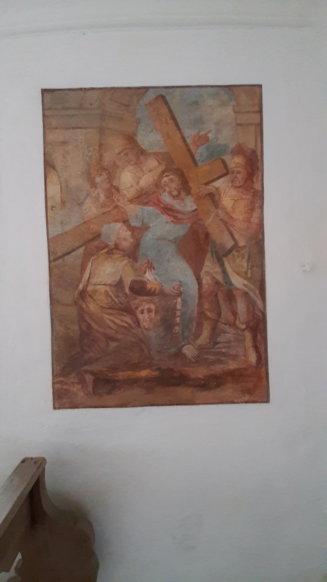 Fresco in the Eckkapelle chapel