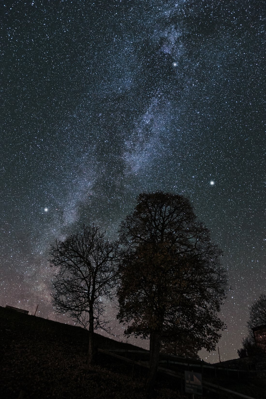 Sommerdreieck - Sterne im Sternenpark Winklmoos-Alm