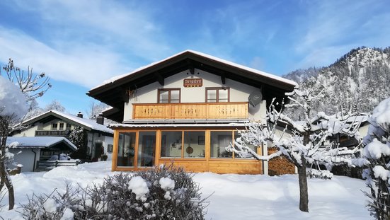 Winterimpression Haus Bergidyll
