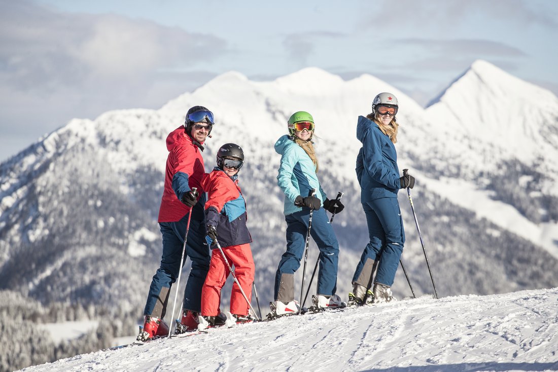 Familien Skigebiet Steinplatte Winklmoos-Alm