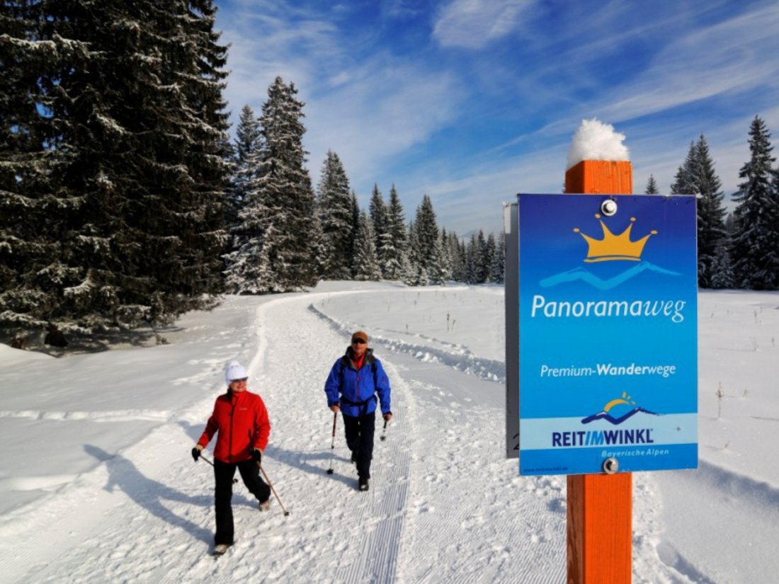 Winterwanderweg Panorama