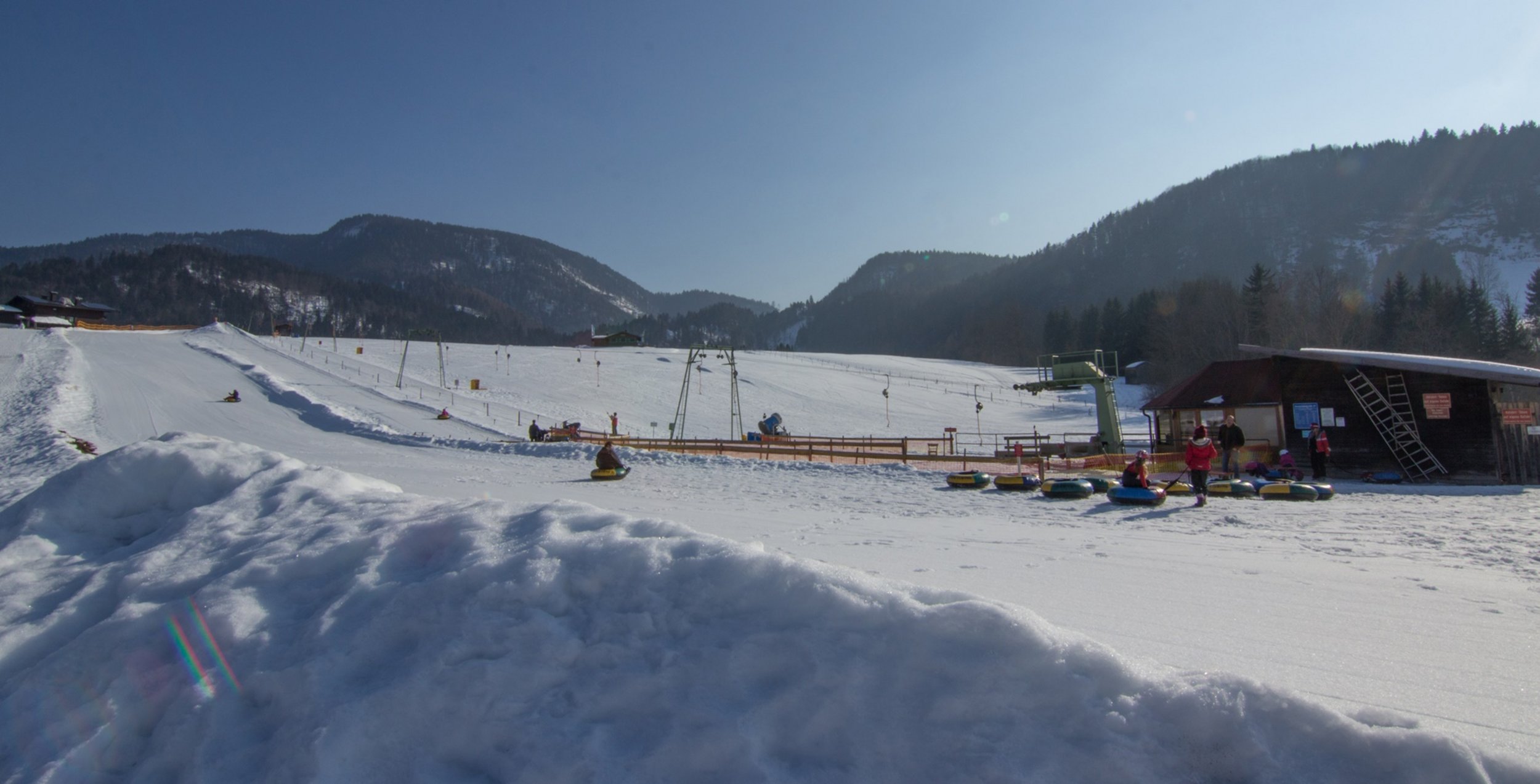 Skigebiet Benzeck in Reit im Winkl/ Bayern