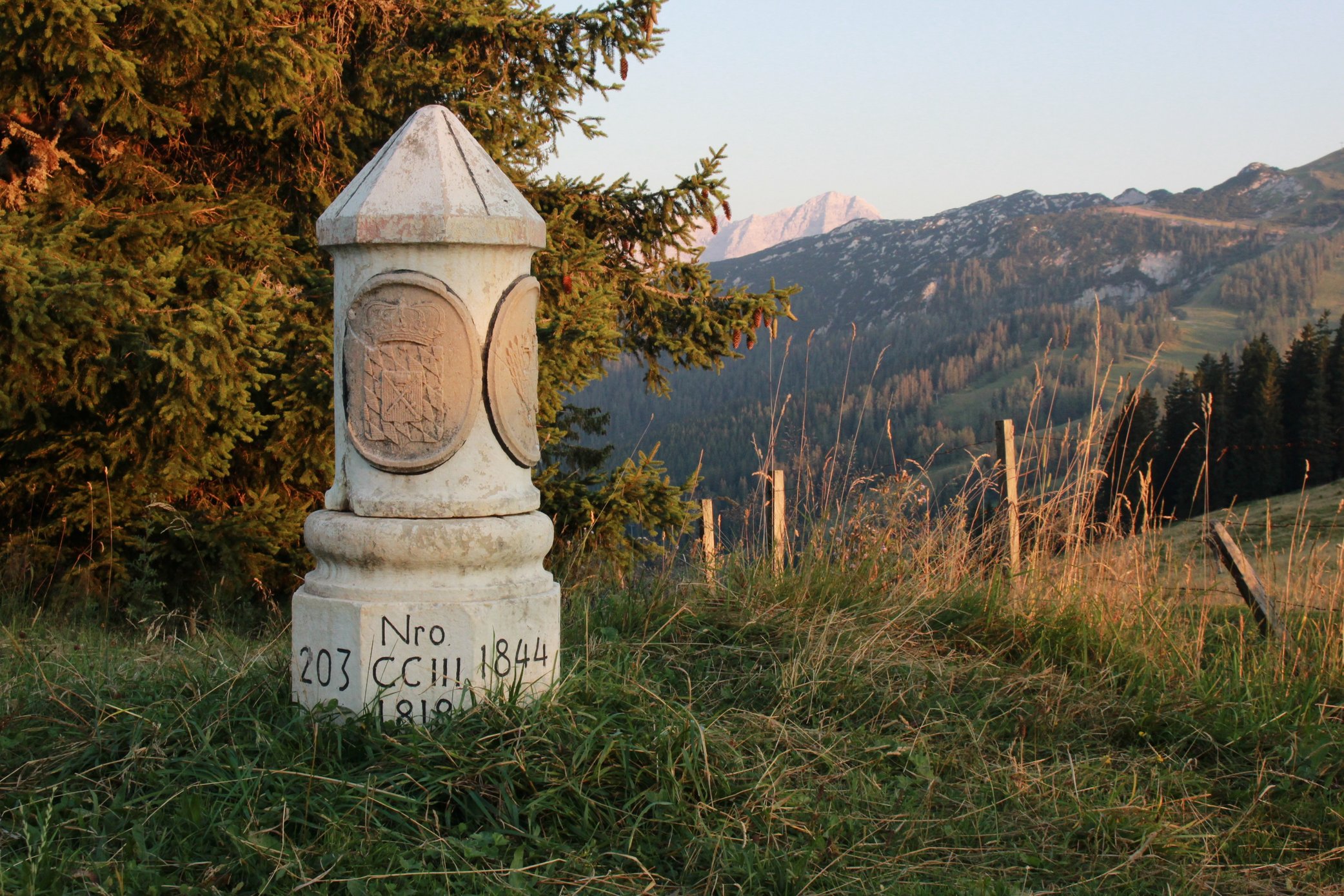 Dreiländereck am Scheibelberg