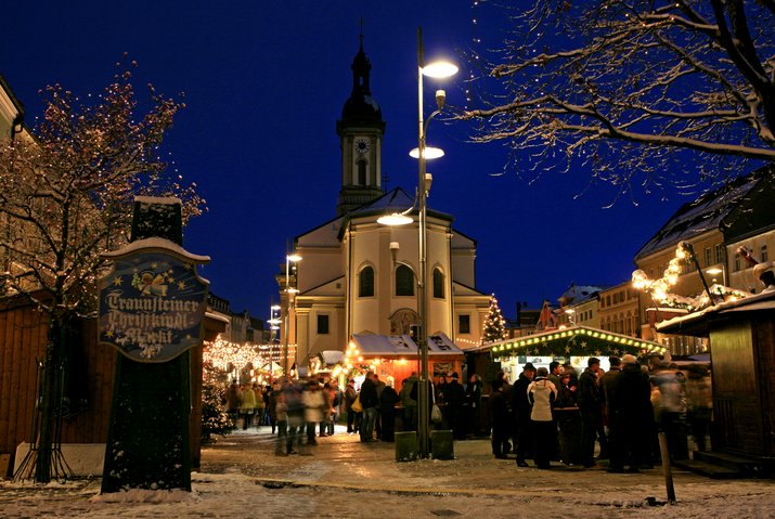 Christmas market in Traunstein