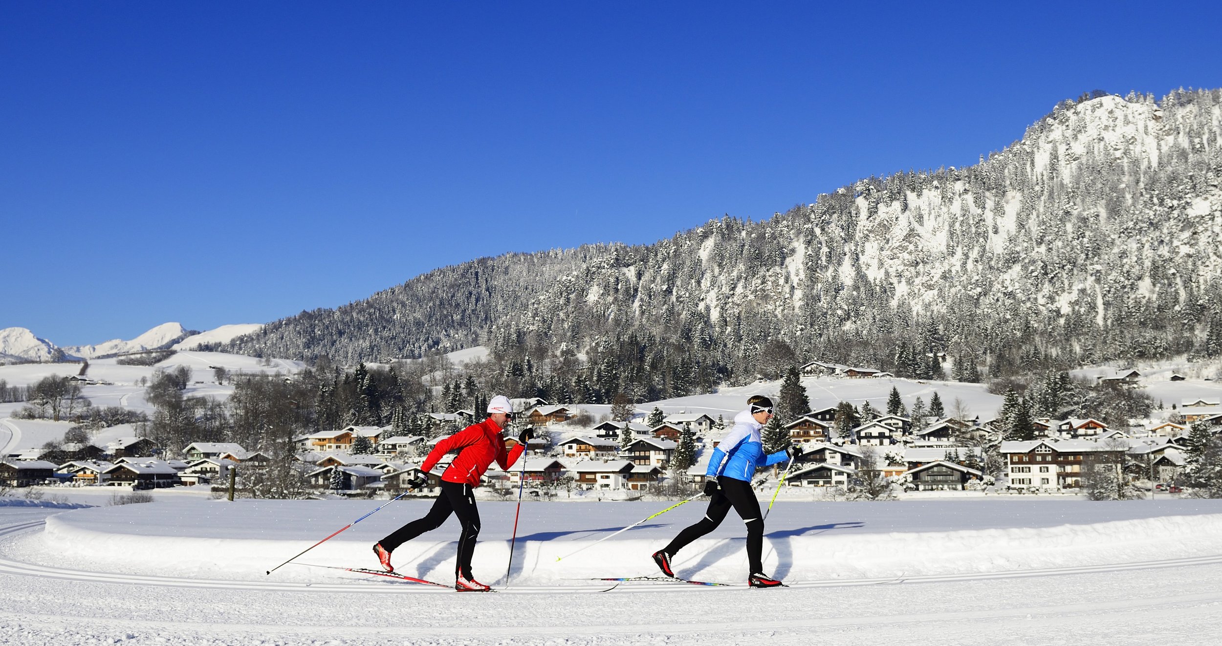 Cross-country skiing in Reit im Winkl