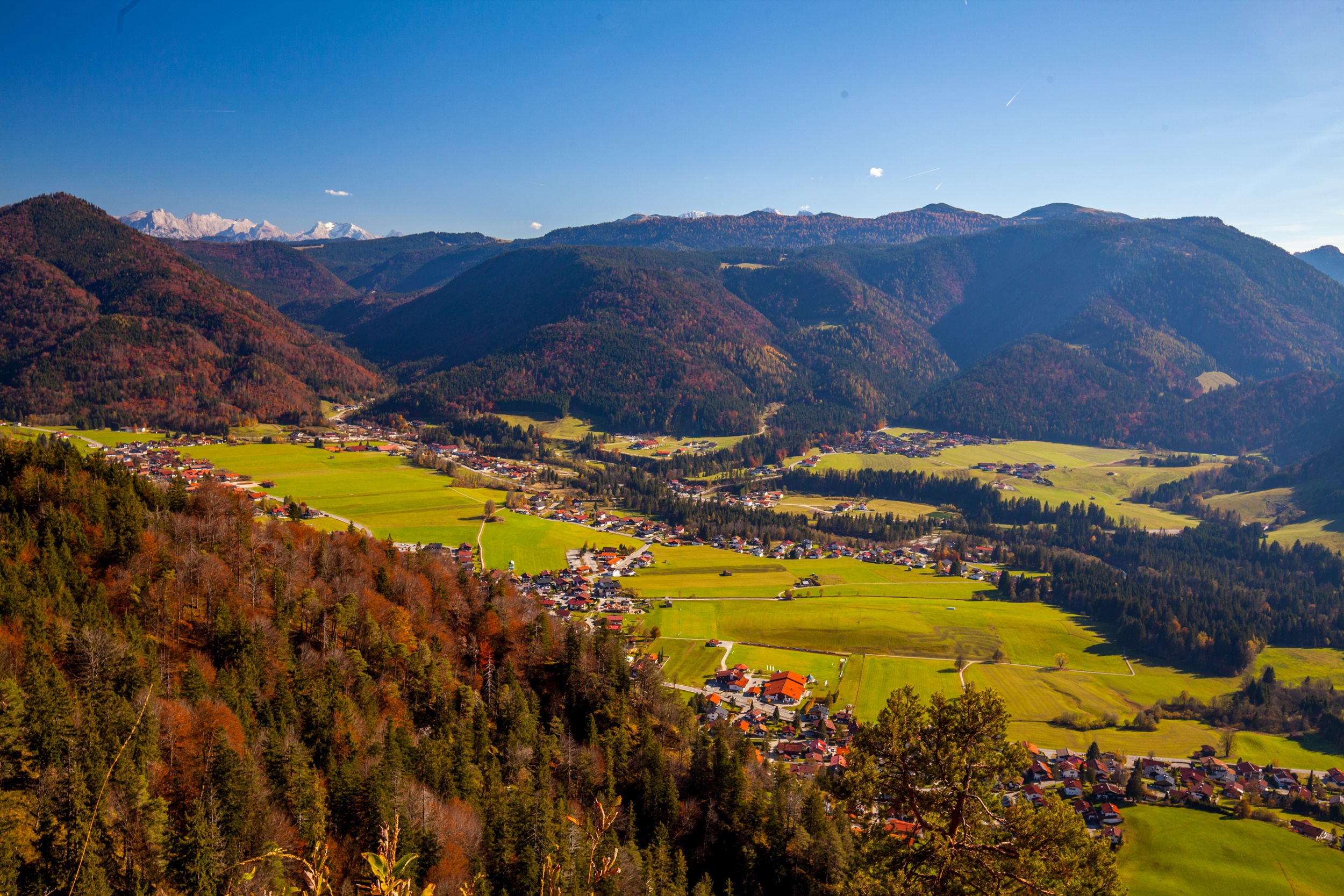View from the Wetterkreuz mountain
