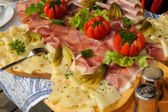 Traditional Bavarian food