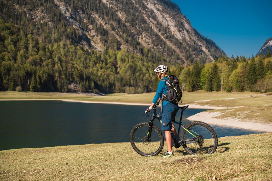 Mountainbike am Mittersee