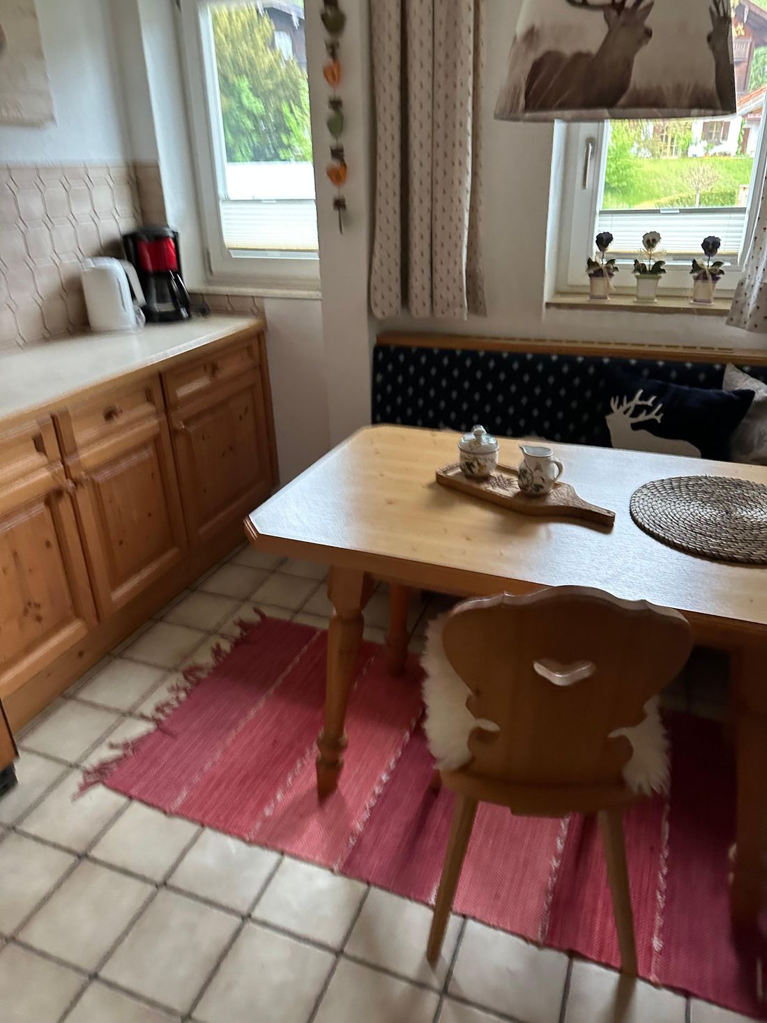 Küche mit Essplatz - 2-Zimmer Wohnung