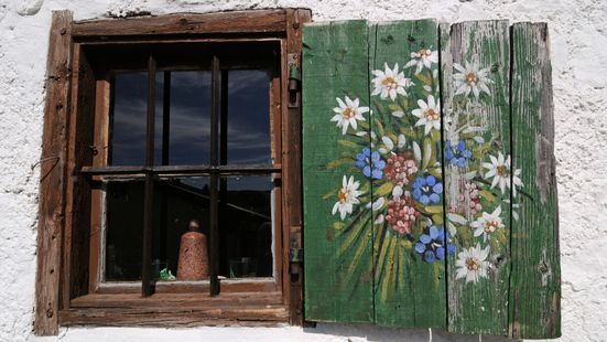 Chiemgauer Alm Fenster in Reit im Winkl