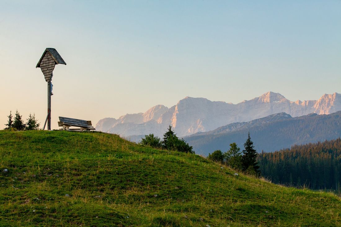 Winklmoos-Alm - Kreuz Sommer