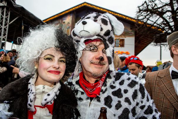 Fasching feiern in Reit im Winkl