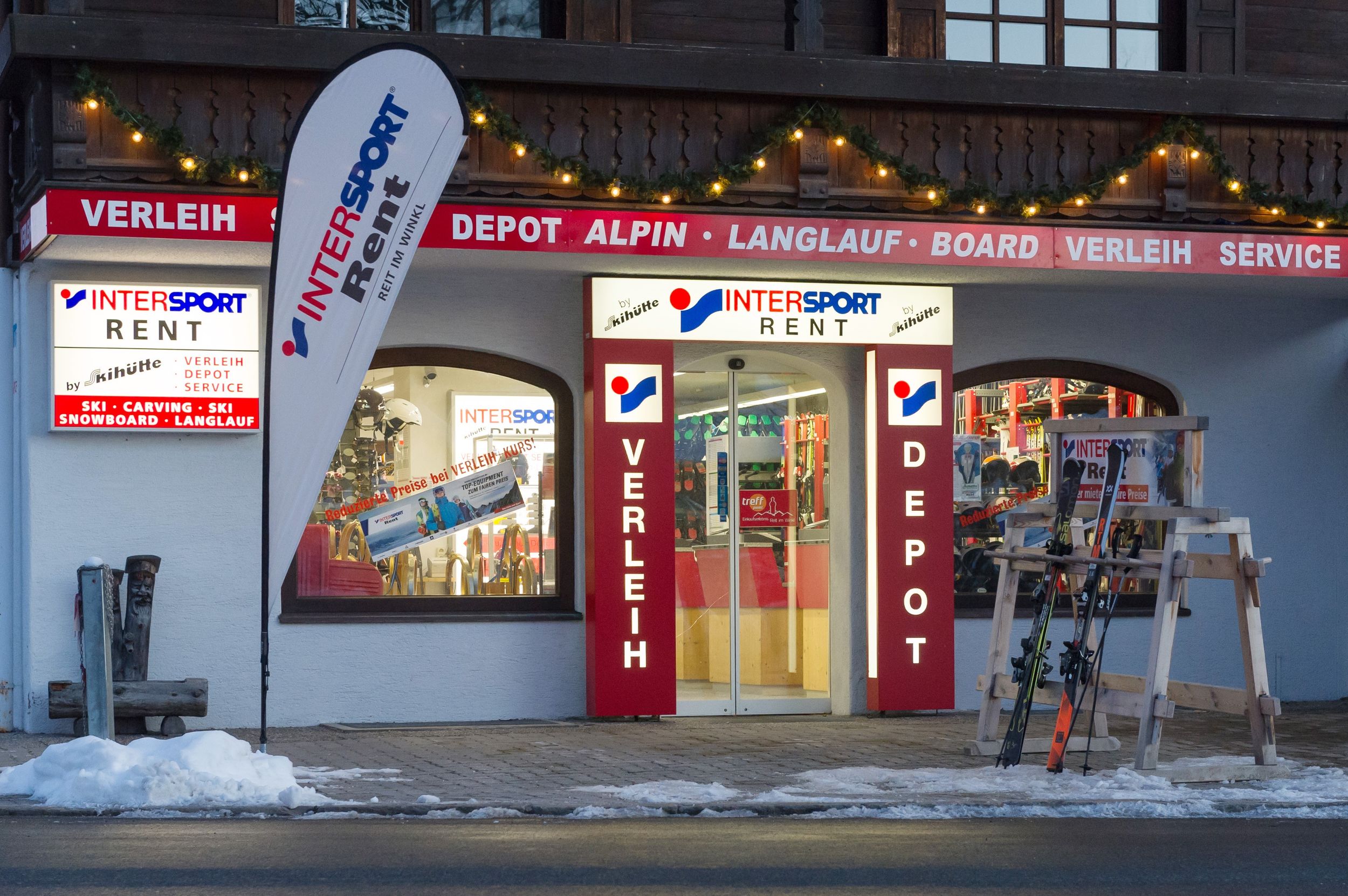 Rent Kinderskischule außen