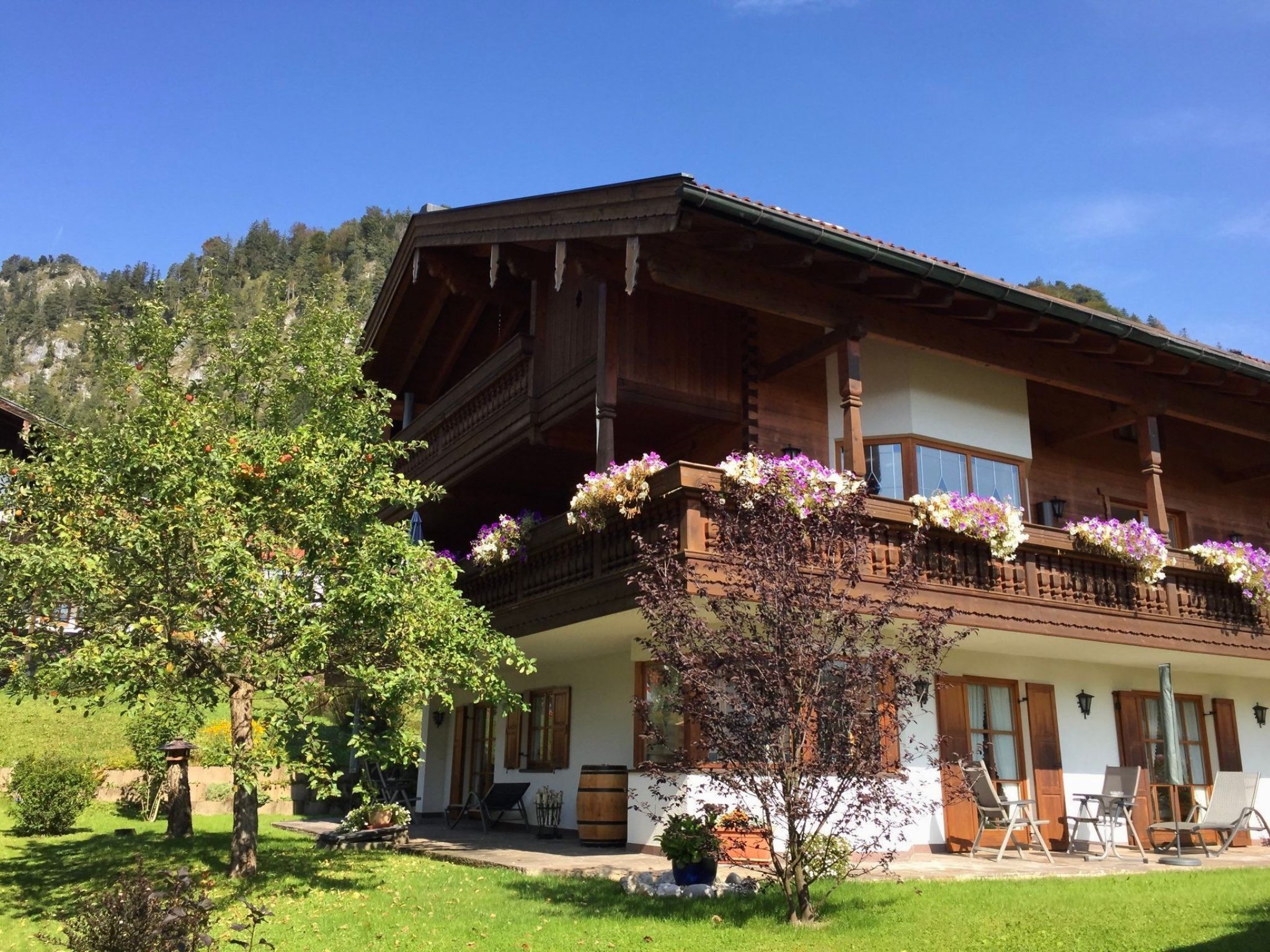 Aussenansicht Boutique Ferienwohnungen Haus am Wiesbach