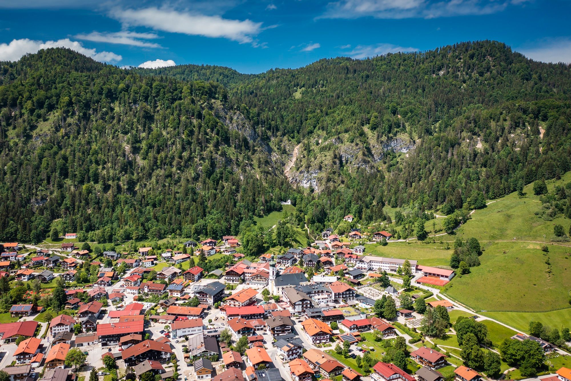 Reit im Winkl from above