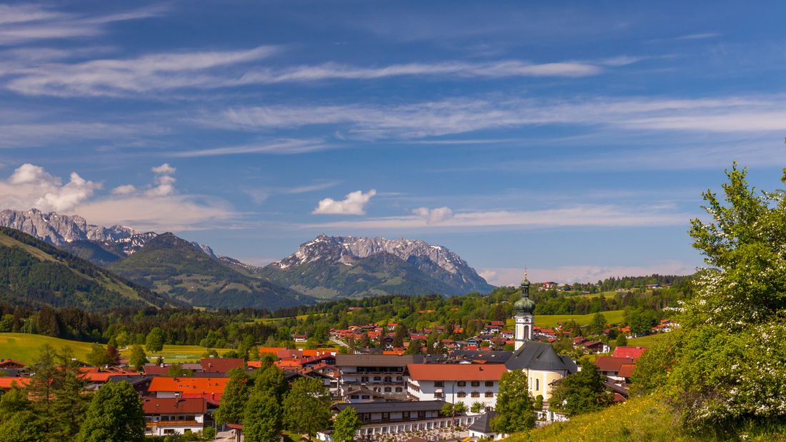 Ortsansicht Kirche St. Pankratius Frühling