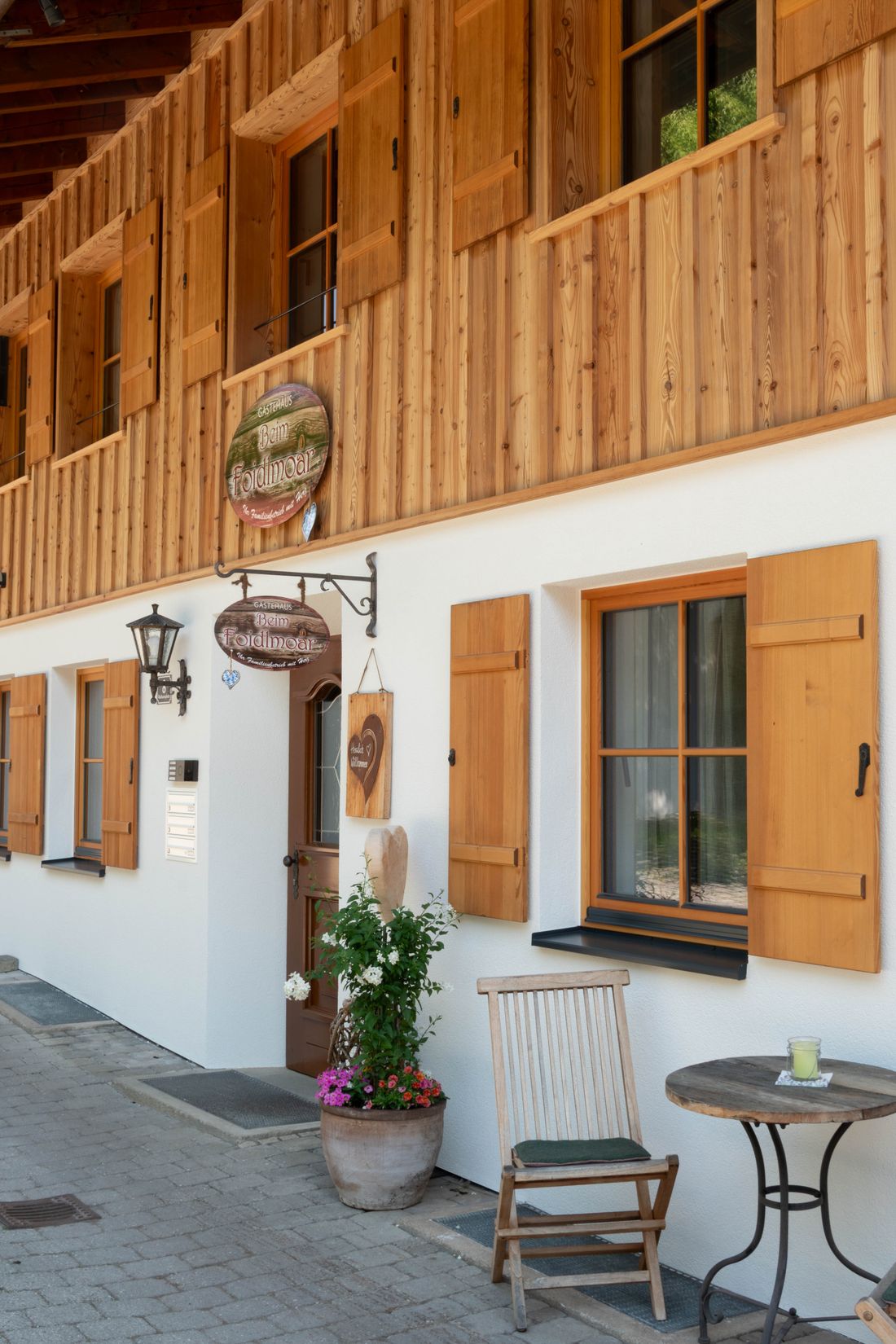 Eingangsbereich Hofseite