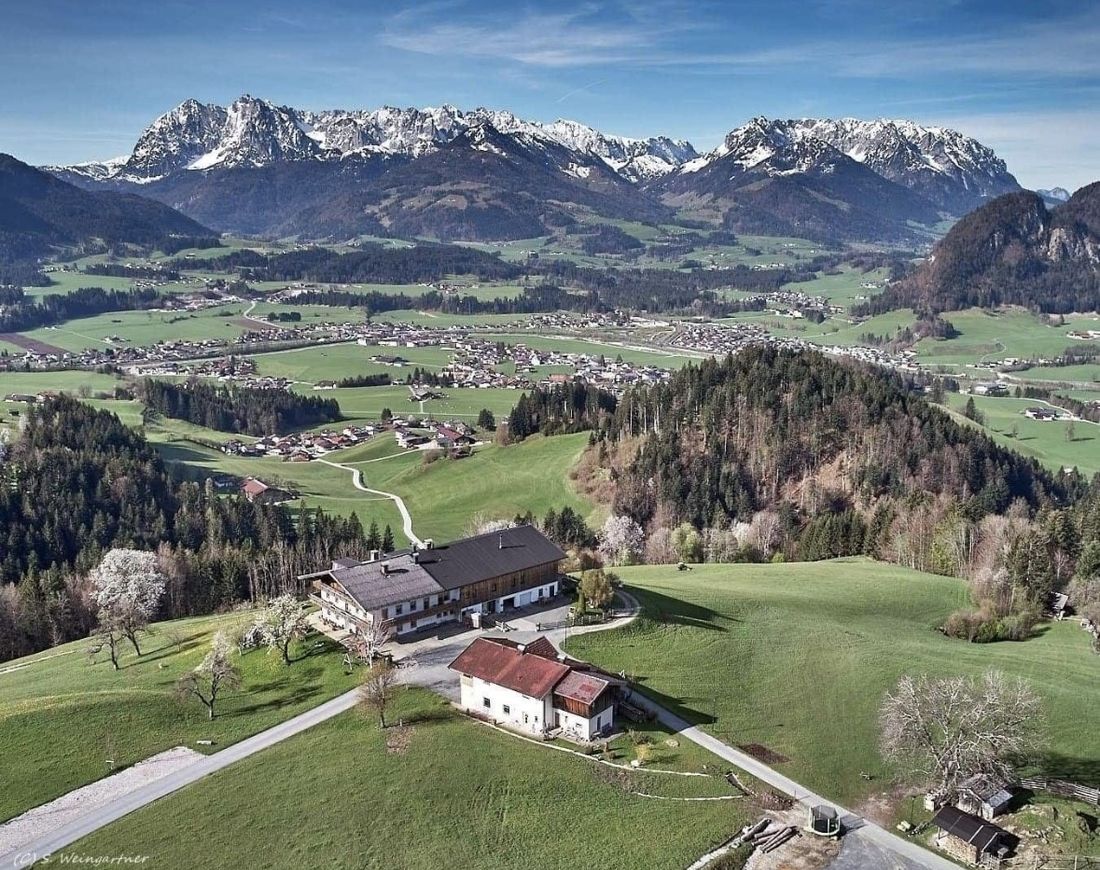 Luftaufnahme Jausenstation Mühlberghof © Jausenstation Mühlberghof