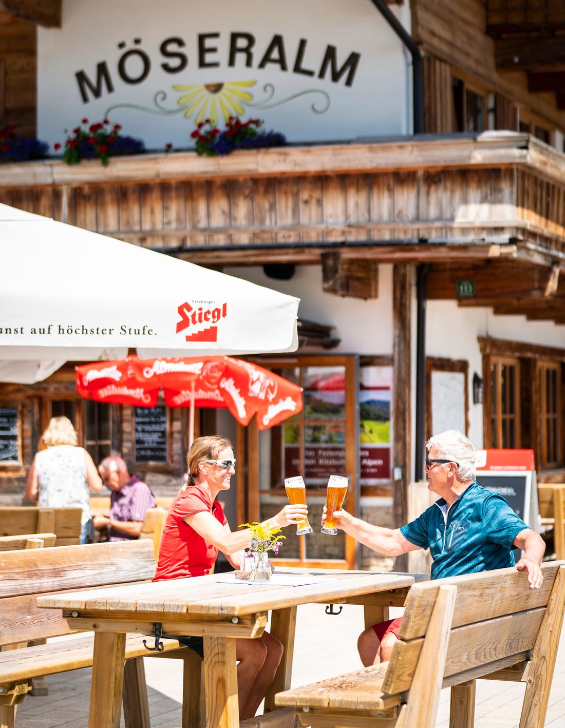 Einkehr auf der Möseralm