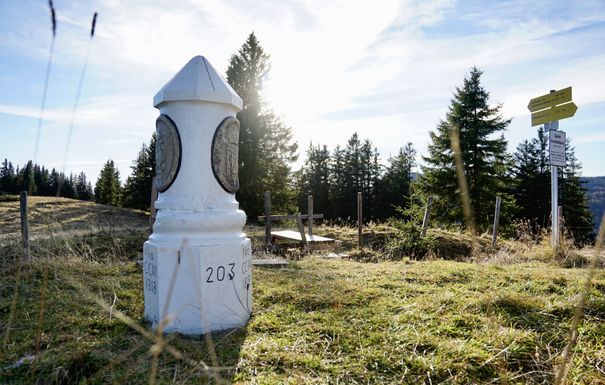 Scheibelberg: Dreiländereck Bayern-Tirol-Salzburg
