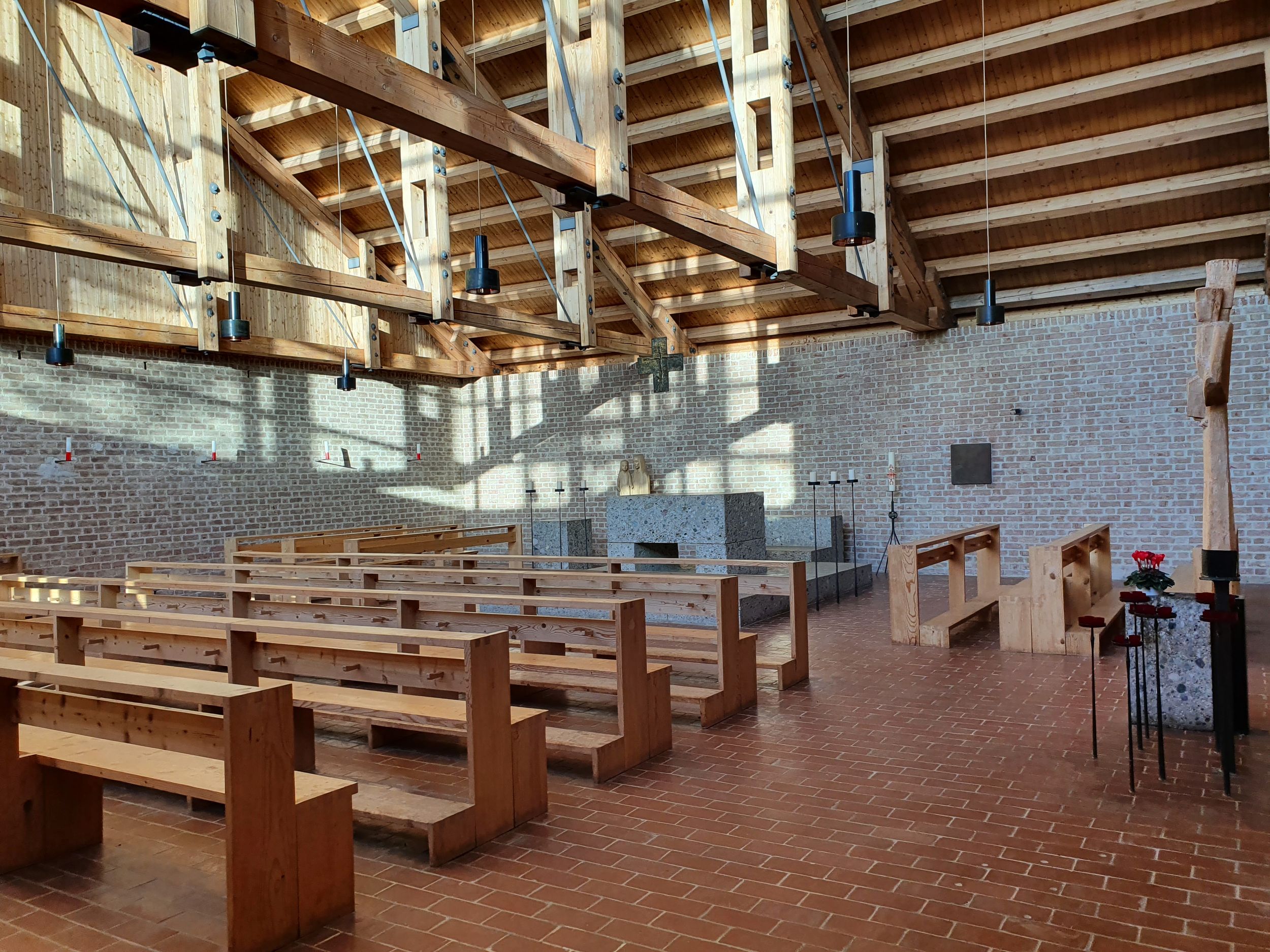 Innenraum der Kirche St. Joahnn im Gebirge - Winklmoos-Alm