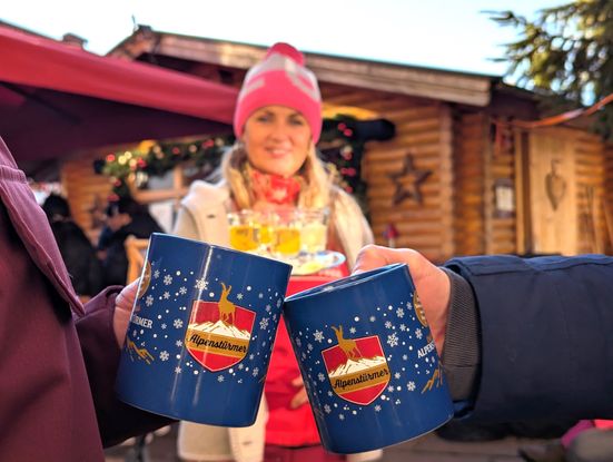 Glühweinstand Winter