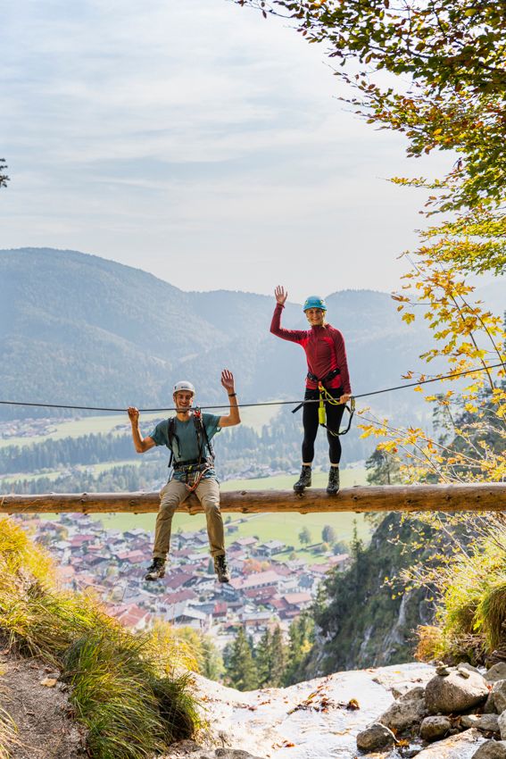 Hausbachfall Klettersteig
