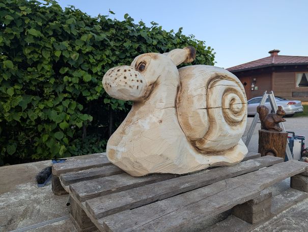 Loferlina, das Maskottchen vom Kinderwagen- und Spieleweg