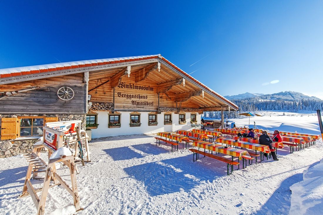 Almstüberl in winter