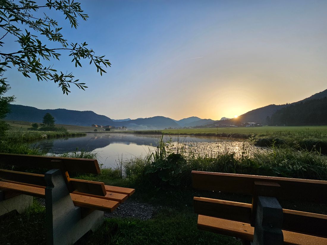 Blindau - Heuchen am frühen Morgen