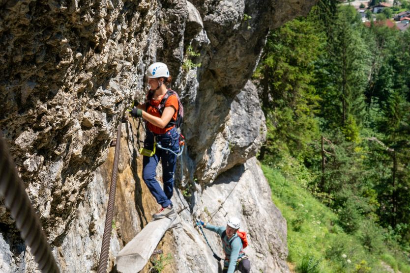 Hausbachfall Klettersteig