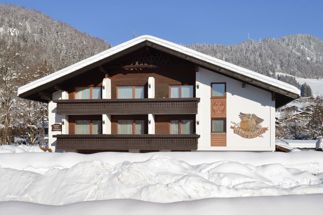 Haus Kaindl im Winter