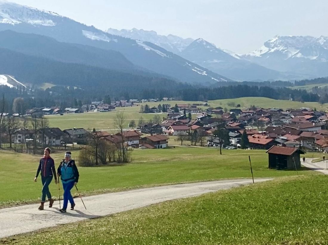 Begruessungstour Winter ohne Schnee