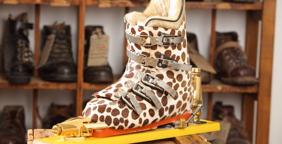 Exponat im Skimuseum Reit im Winkl