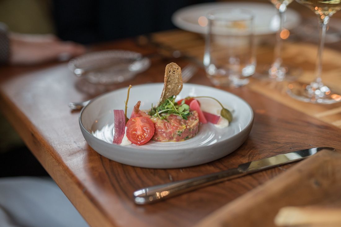 Das beliebte Tatar im Restaurant HEIMAT