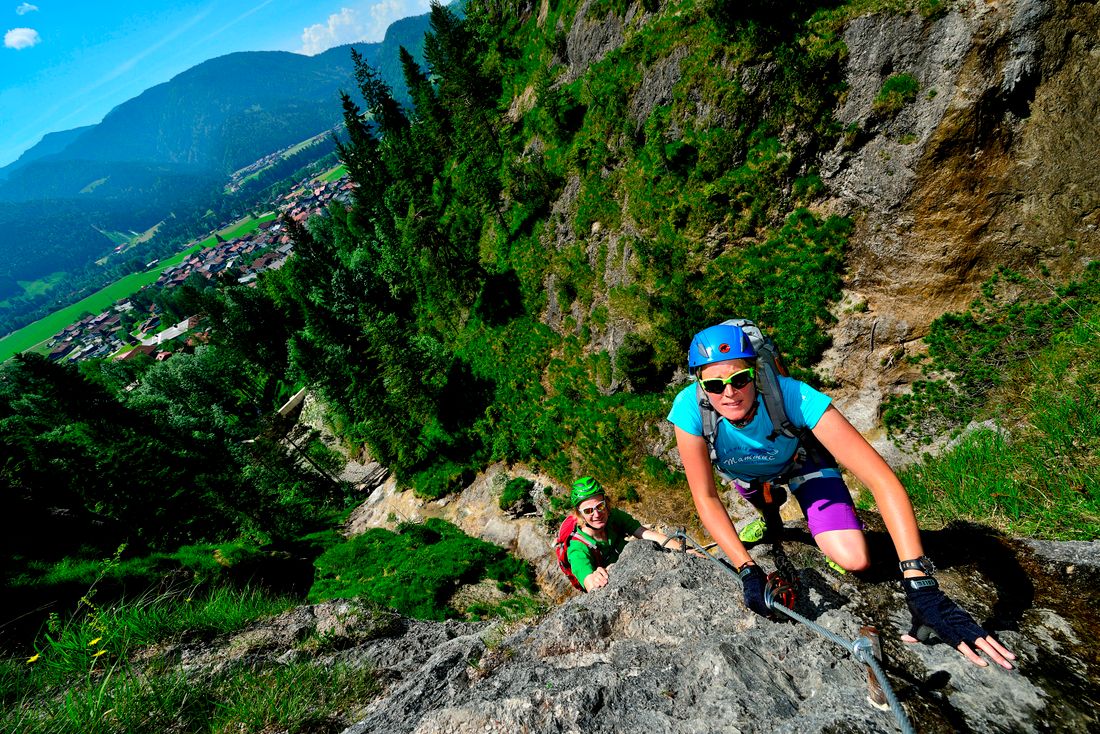 Klettersteig Hausbachfall