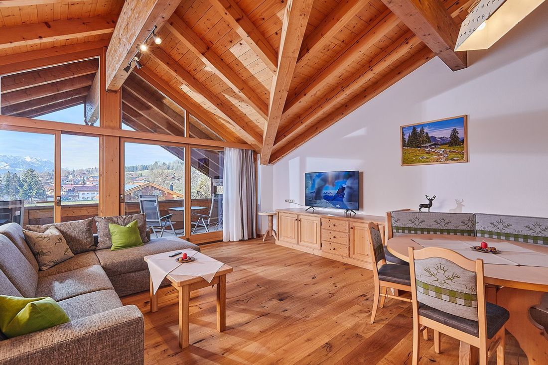 Ferienwohnung Kaiserblick / Wohnzimmer