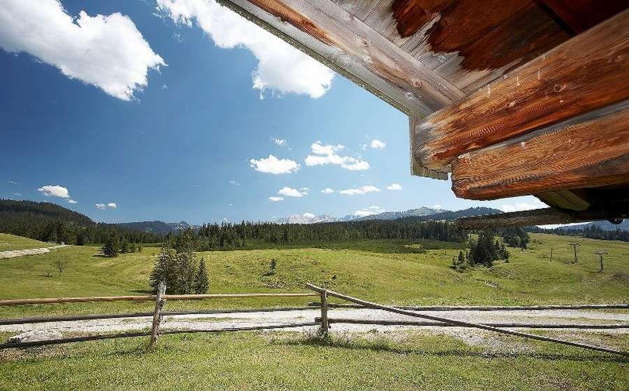 Landschaft auf der Winklmoos-Alm