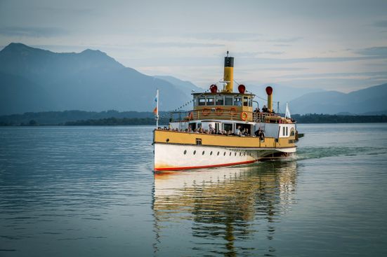 Schiff auf dem Chiemsee
