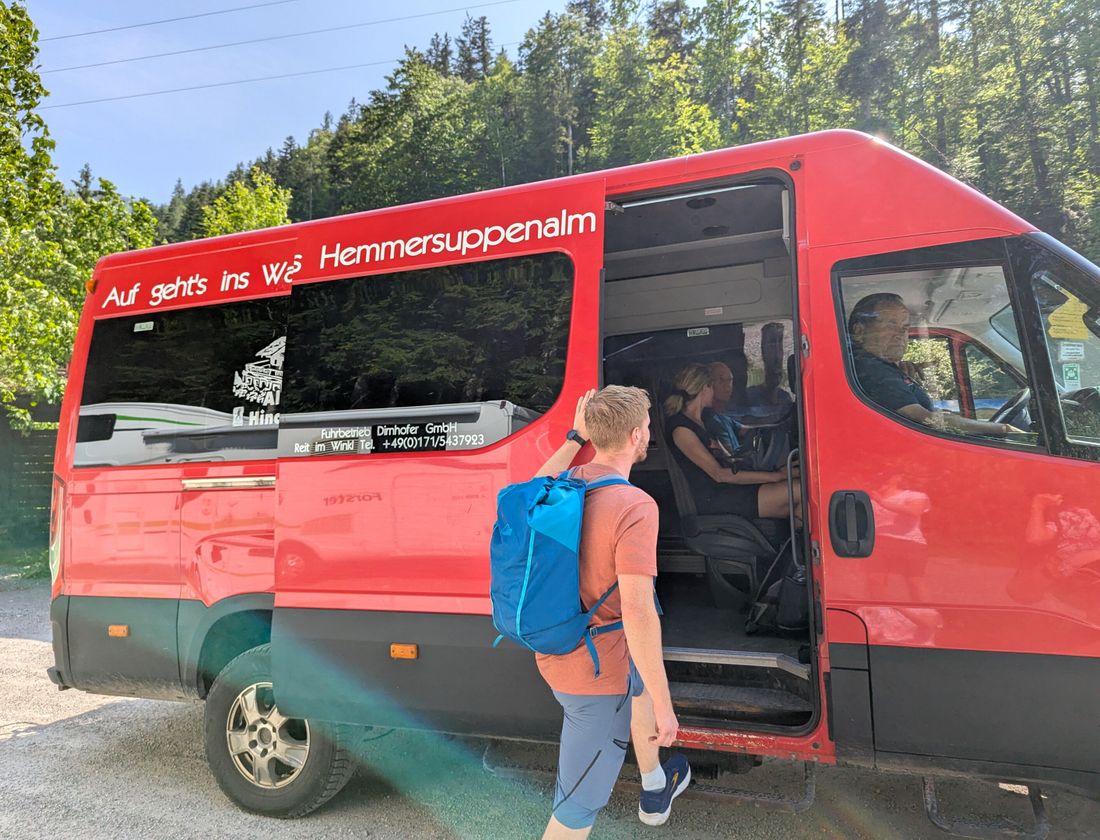 Hindenburghütte Bus