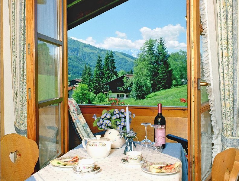 Balkon mit Kaiser
