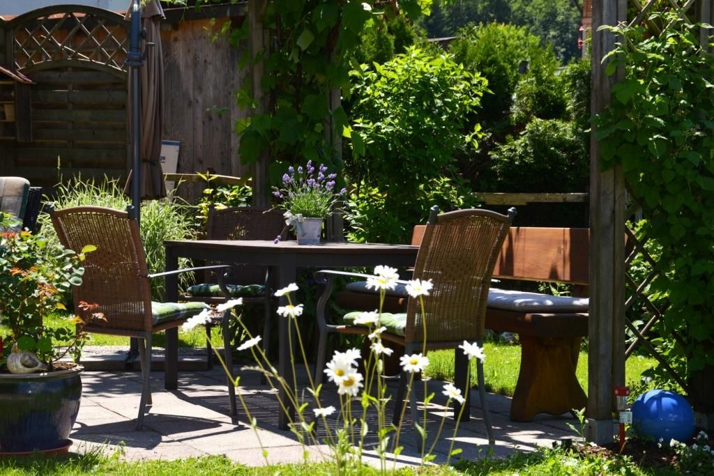 Terrasse im Sommer