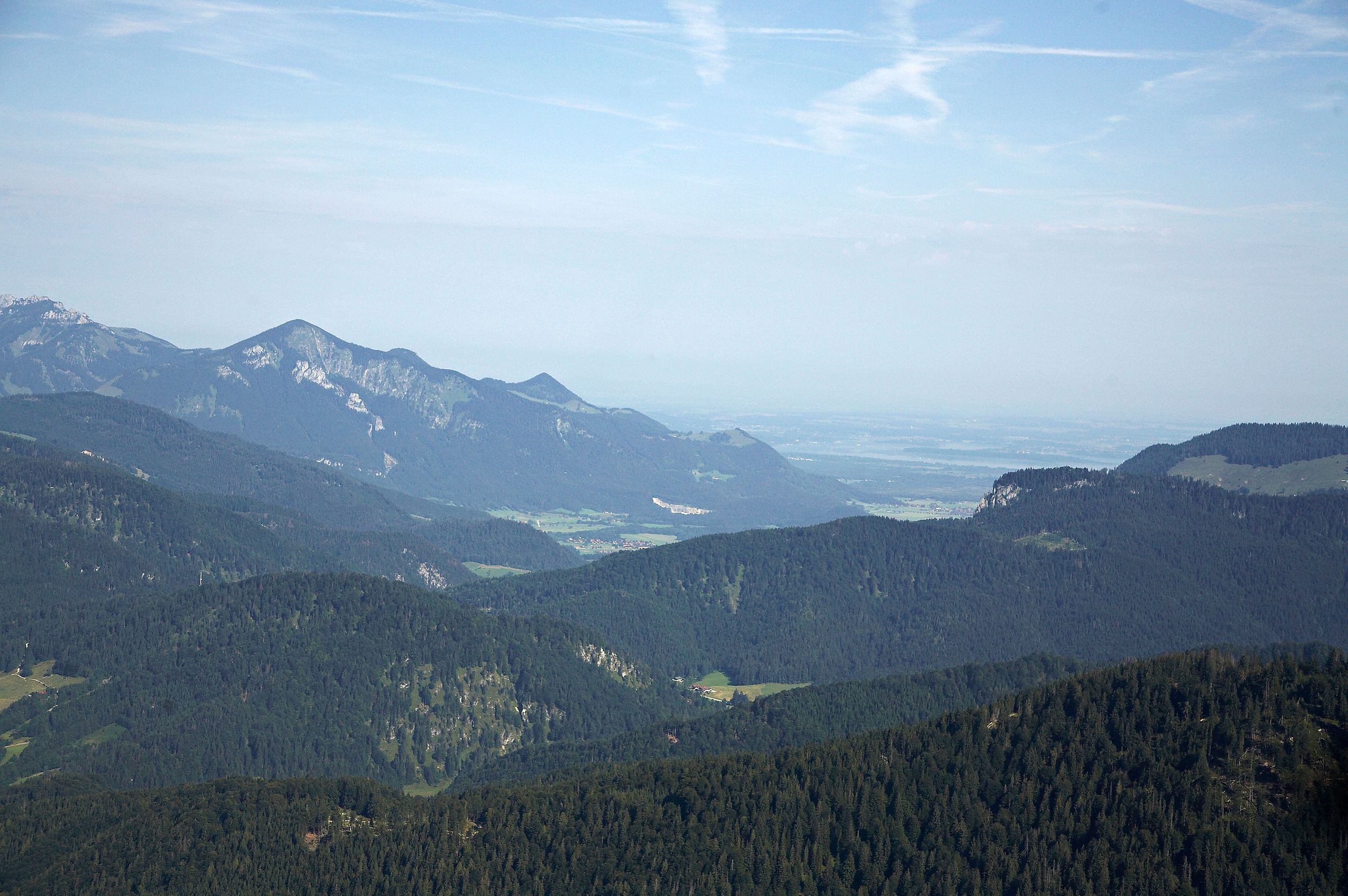 Luftbild Berglandschaft