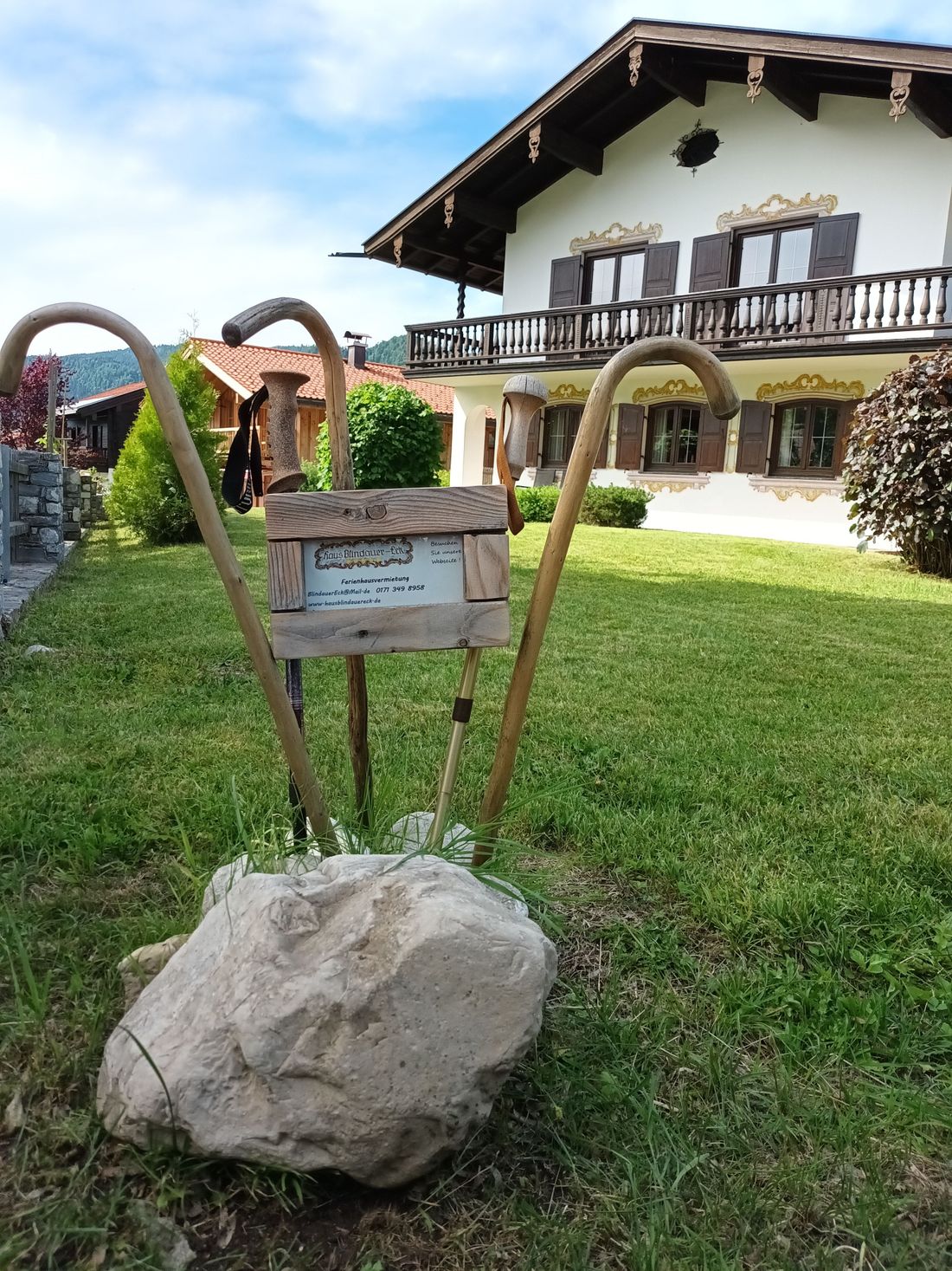 Spazierstock-Garten
