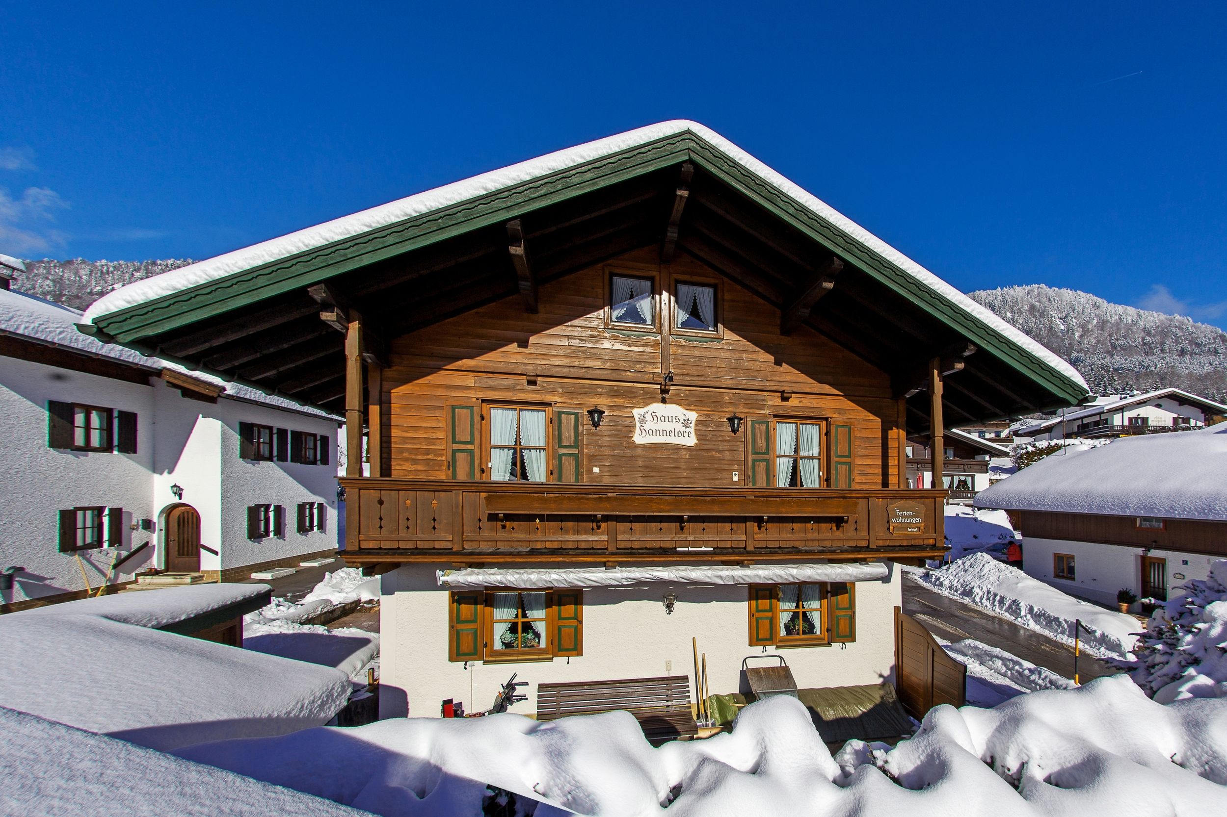 Herzlich Willkommen im Haus Hannelore im Winter