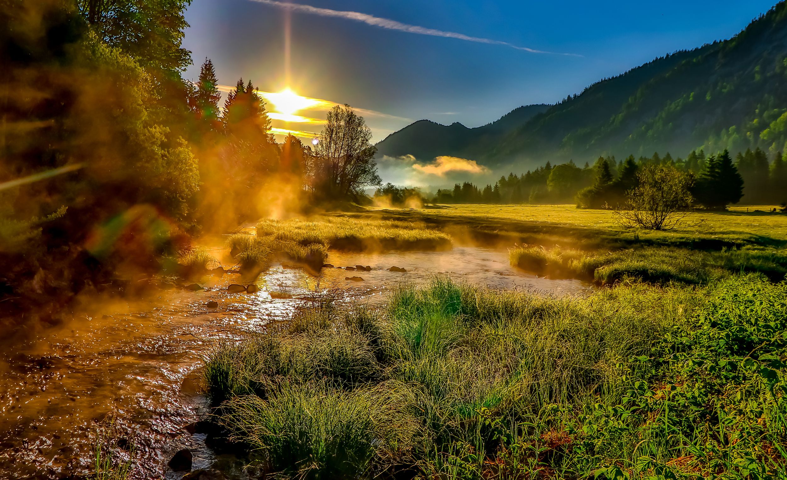Weitsee Sonnenaufgang